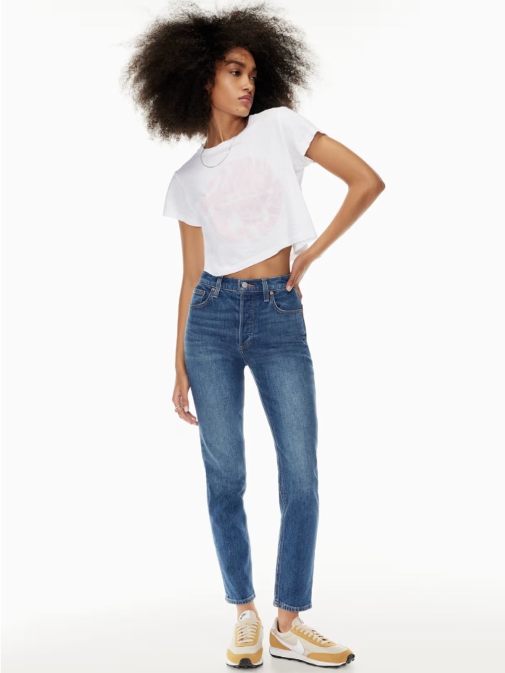 DENIM FORUM The Yoko High Rise Slim jeans. Size 26